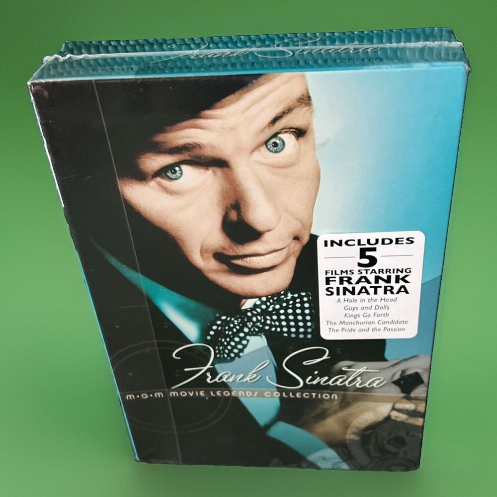 Frank Sinatra Giftset (DVD, 2007, 5-Disc Set, MGM Movie Legends Collection) New